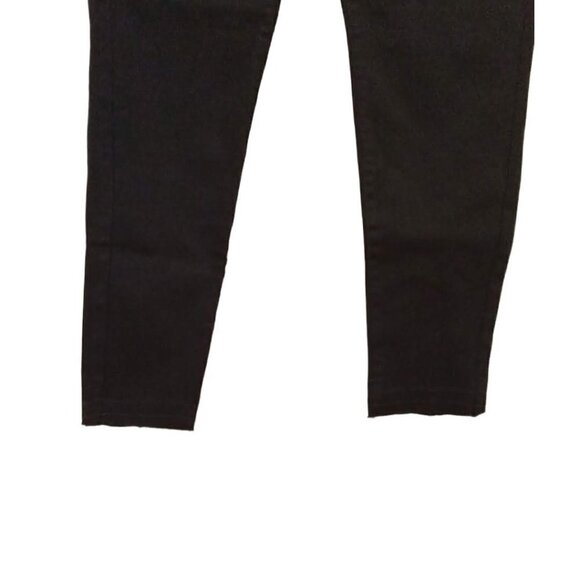 SEVEN7 Black Mid-Rise Ankle Skinny Raw Hem Jeans Sz 14 - Picture 3 of 9